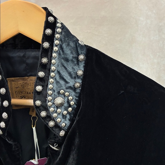 Double D Ranch Velvet Studded Jacket - Picture 2 of 4